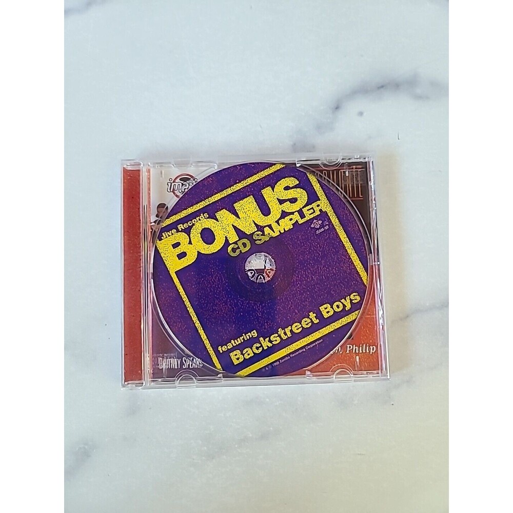 Jive Records Bonus CD Sampler Featuring Backstreet Boys